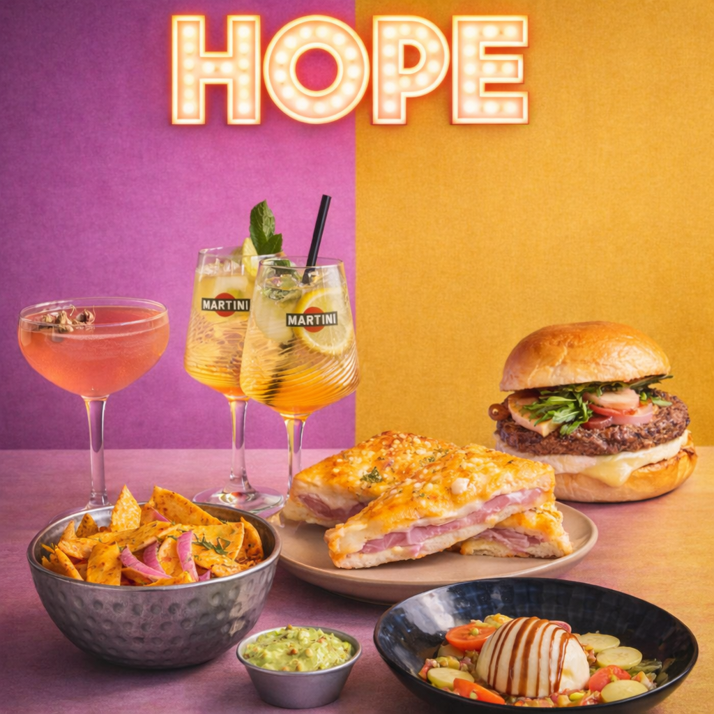 Hope — cocktails, burgers, tapas, nachos