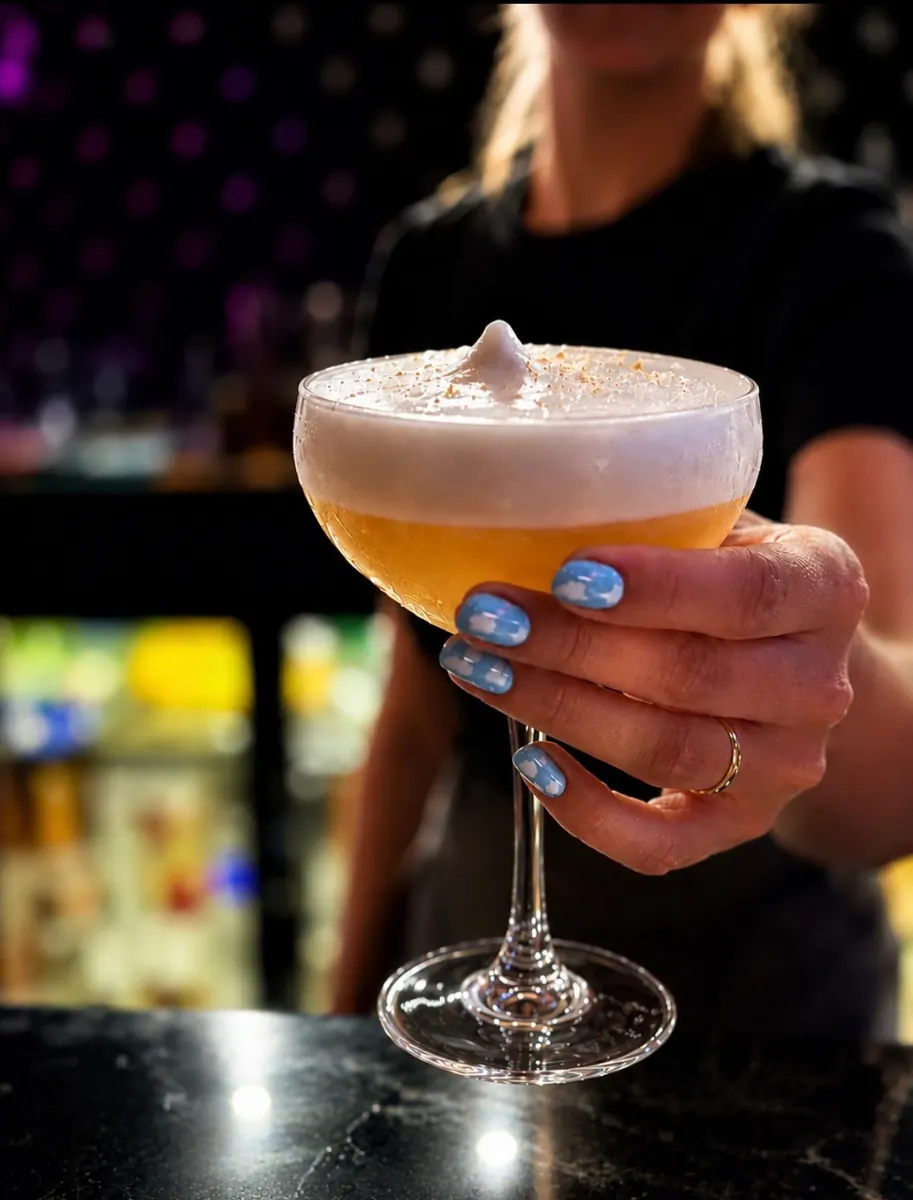 Cocktail servi au bar du Hope à Mérignac
