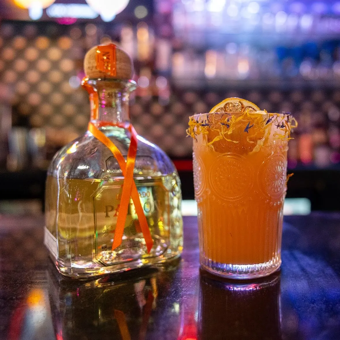 Cocktail El Patrón préparé au Hope